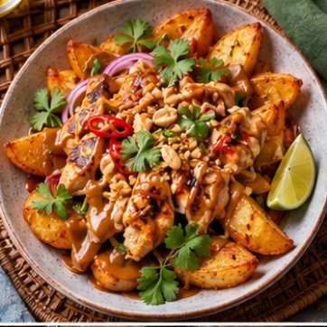 Loaded U.S. potato dish