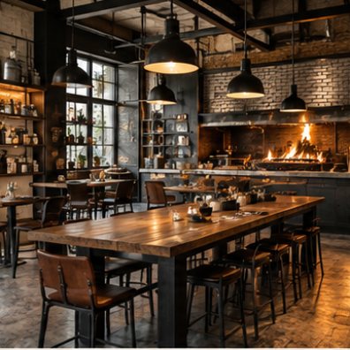 Inside Kopi & Coals